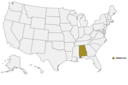 Alabama Counties Map Mappr