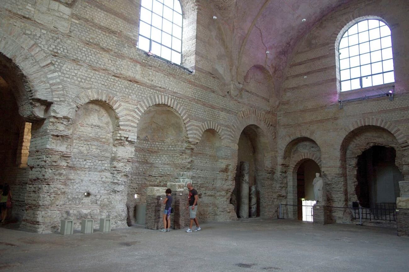 Lutetia Baths, part of the Musée de Cluny