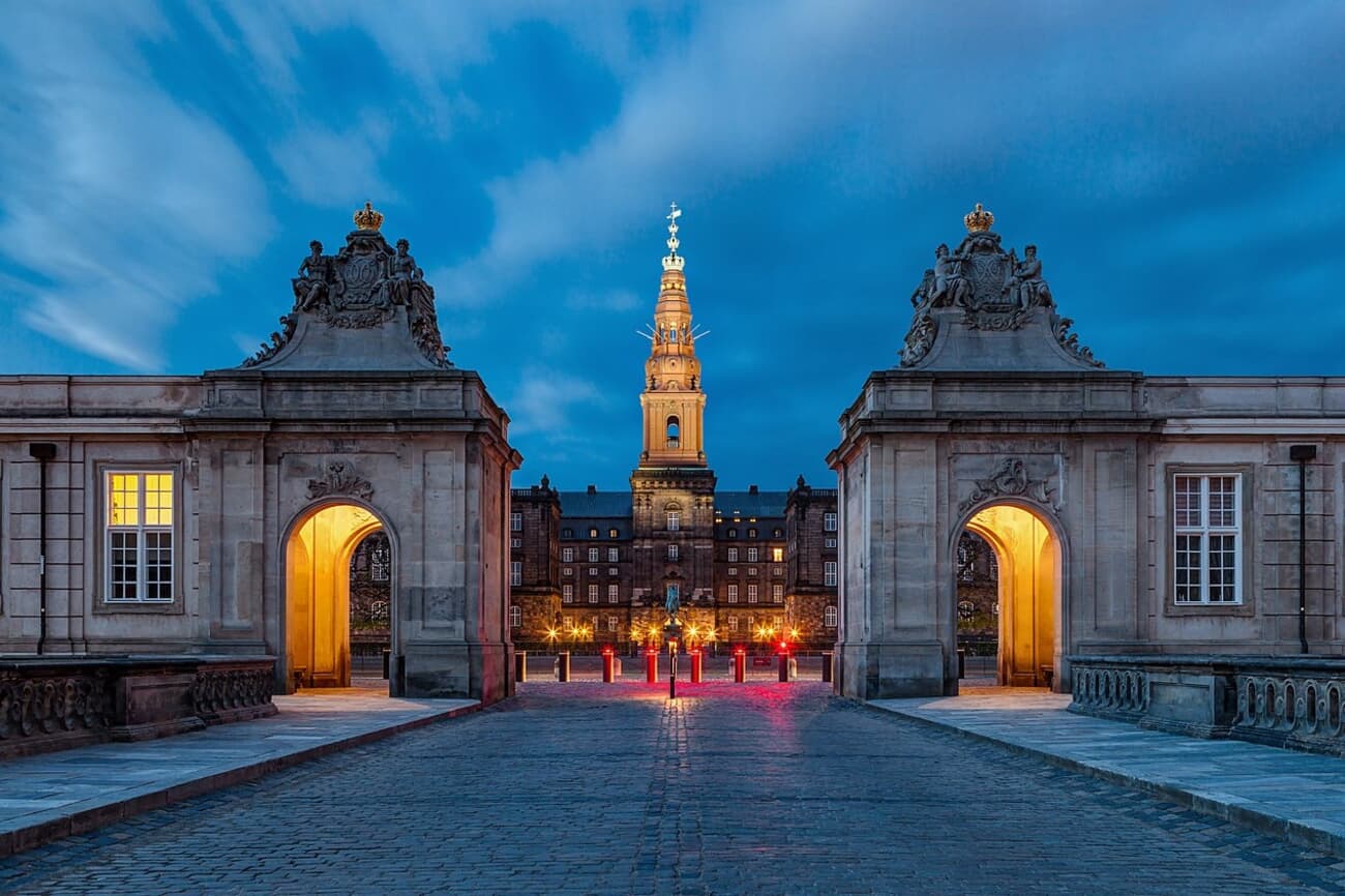 Christiansborg Palace in Copenhagen