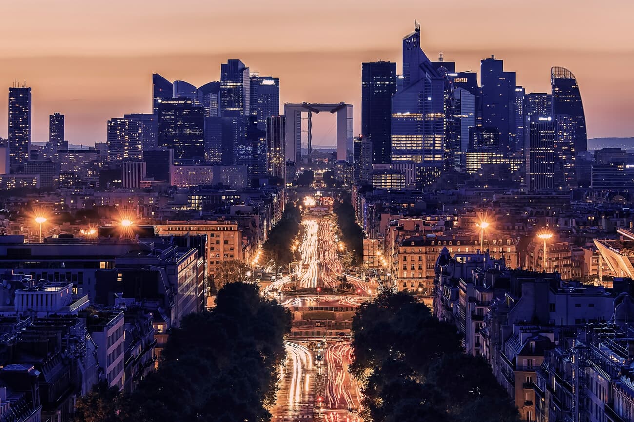 La Defense Business District in Paris