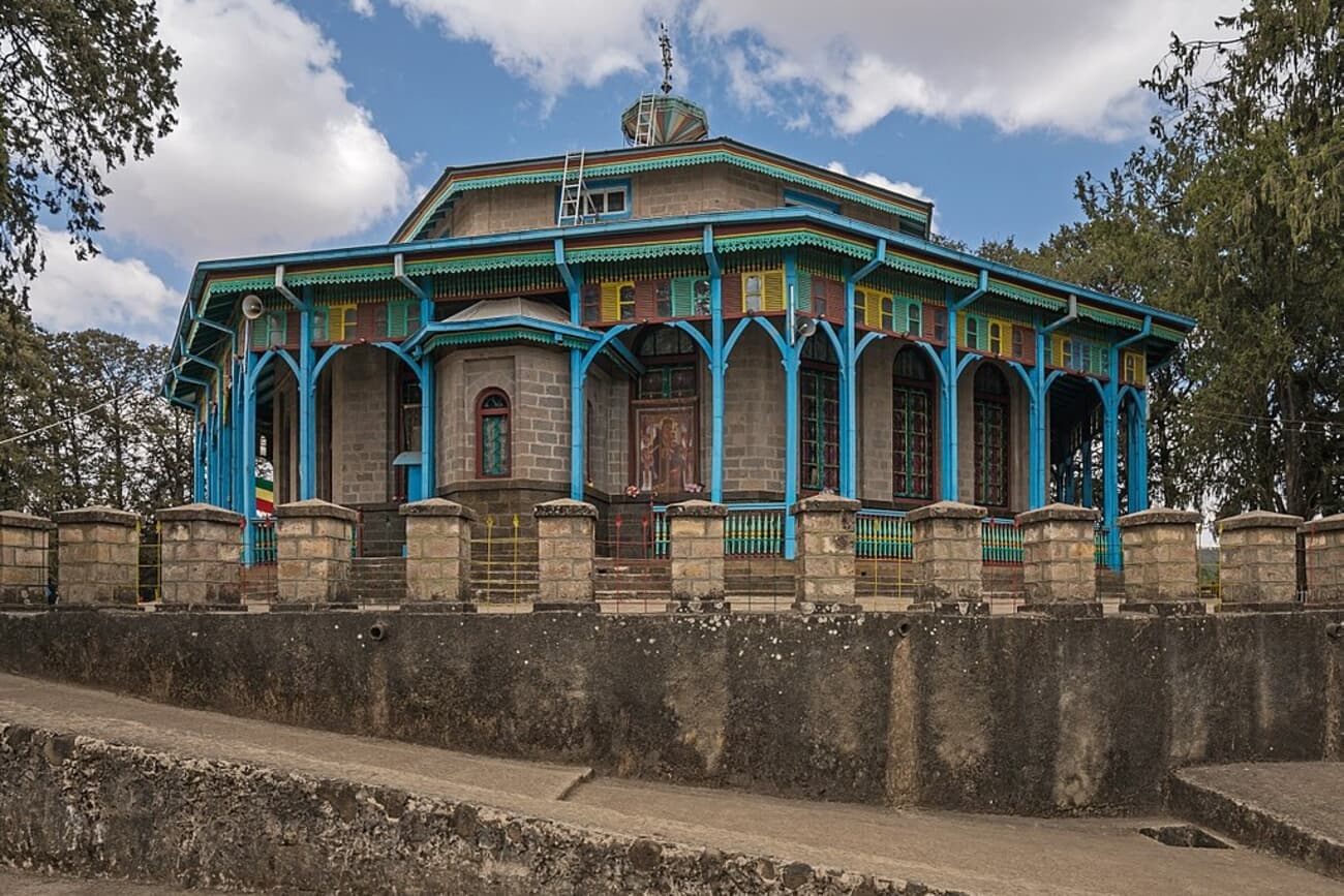 Maryam Church on top of Mount Entoto