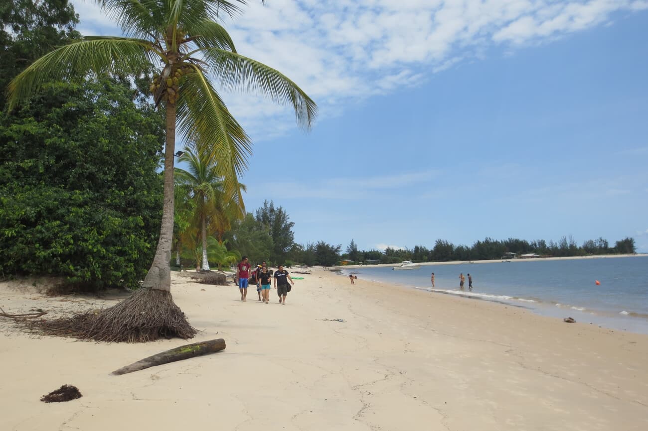 Pointe-Denis Beach - a popular retreat located a short boat ride from Libreville