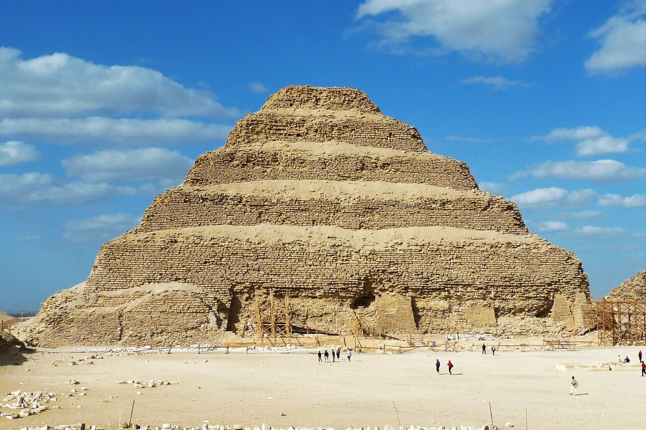 The Step Pyramid of Djoser in Saqqara