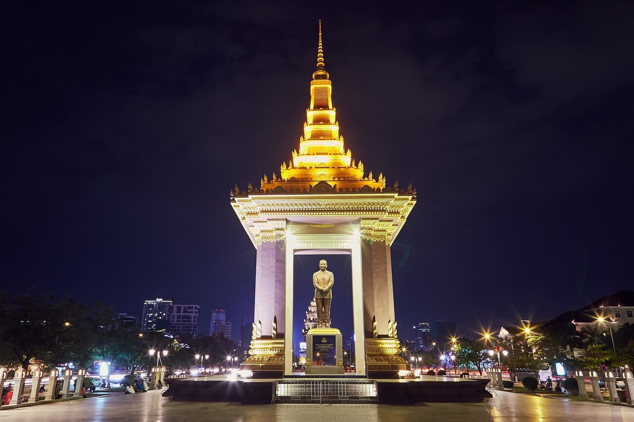 Statue of King Norodom Sihanouk