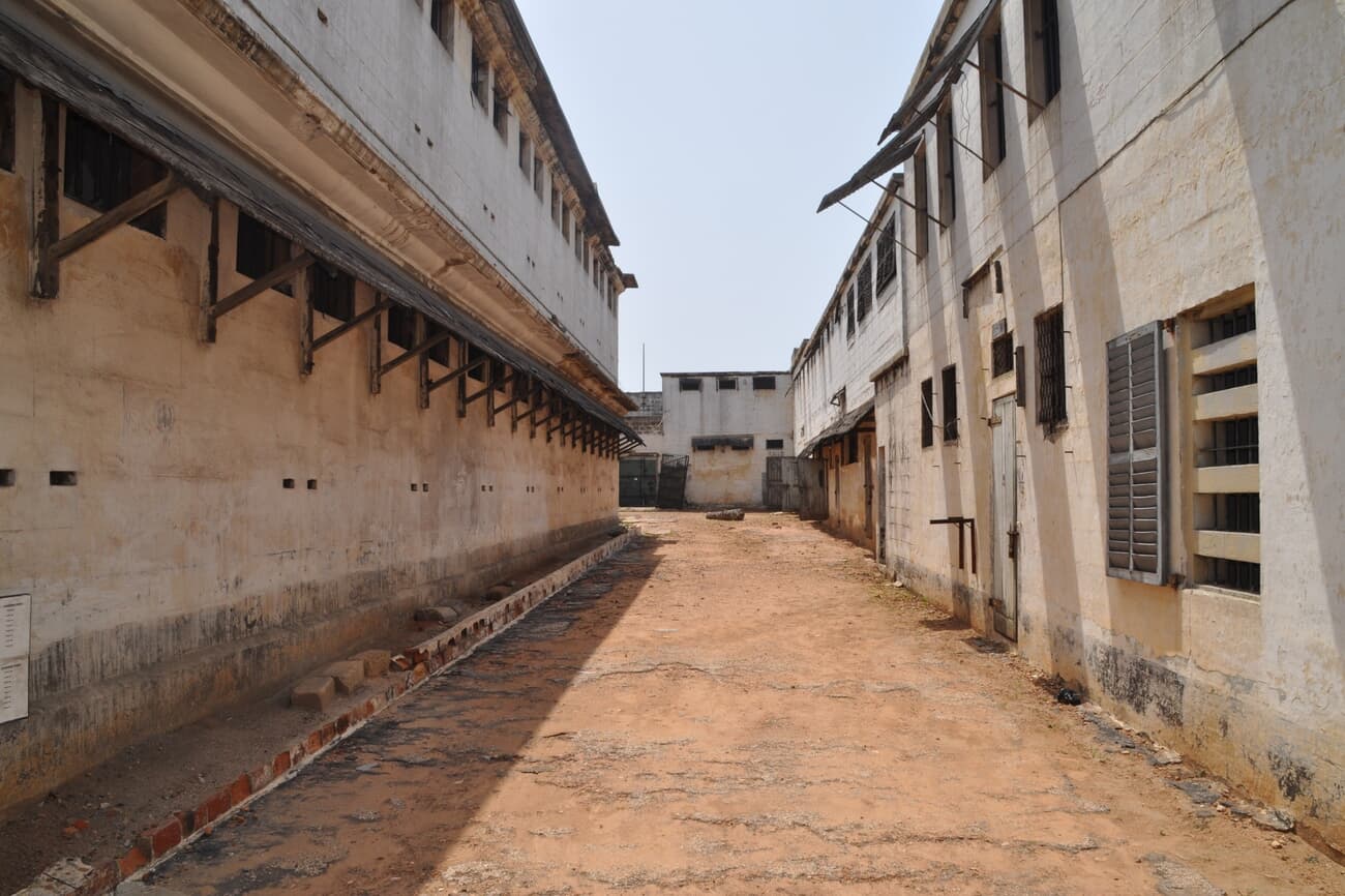 Inside the Ussher Fort, or Fort Crèvecoeur, Accra
