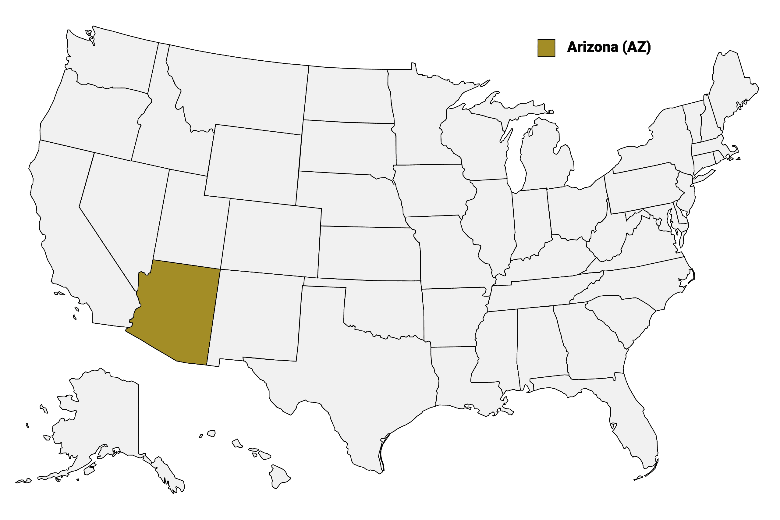 Arizona Counties Map Mappr 9218