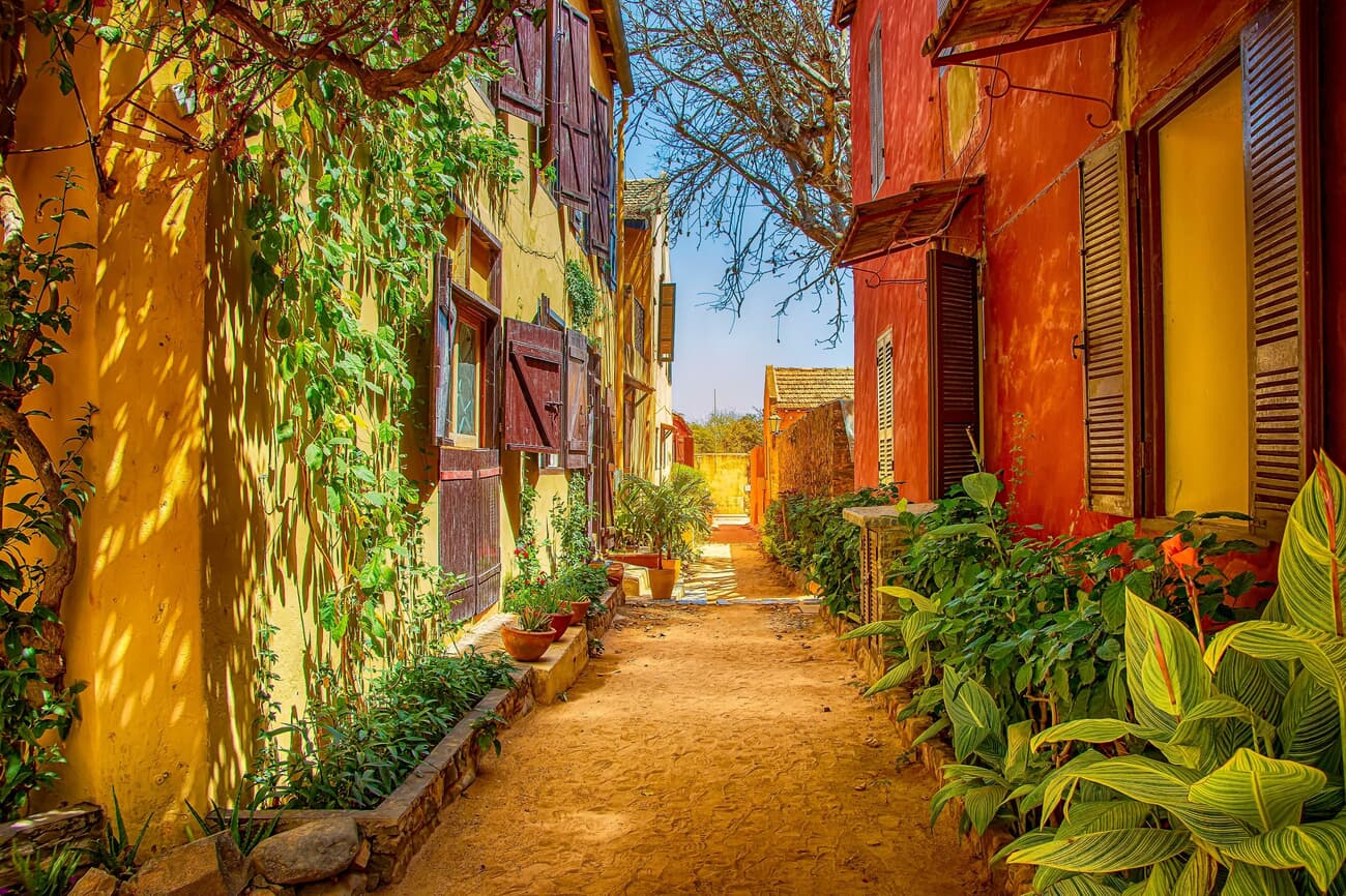 Gorée Island known worldwide for its role in the transatlantic slave trade