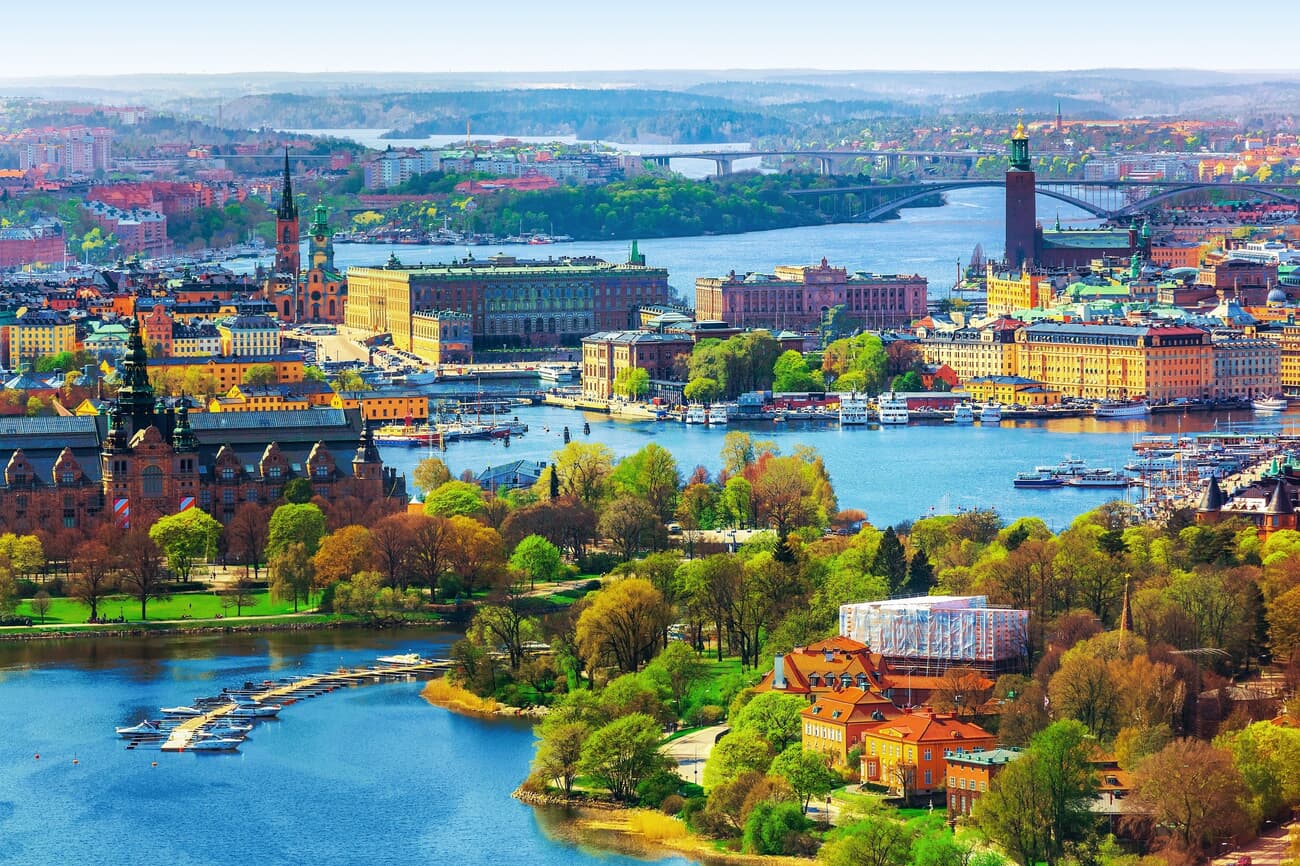 The archipelagic landscape of Stockholm