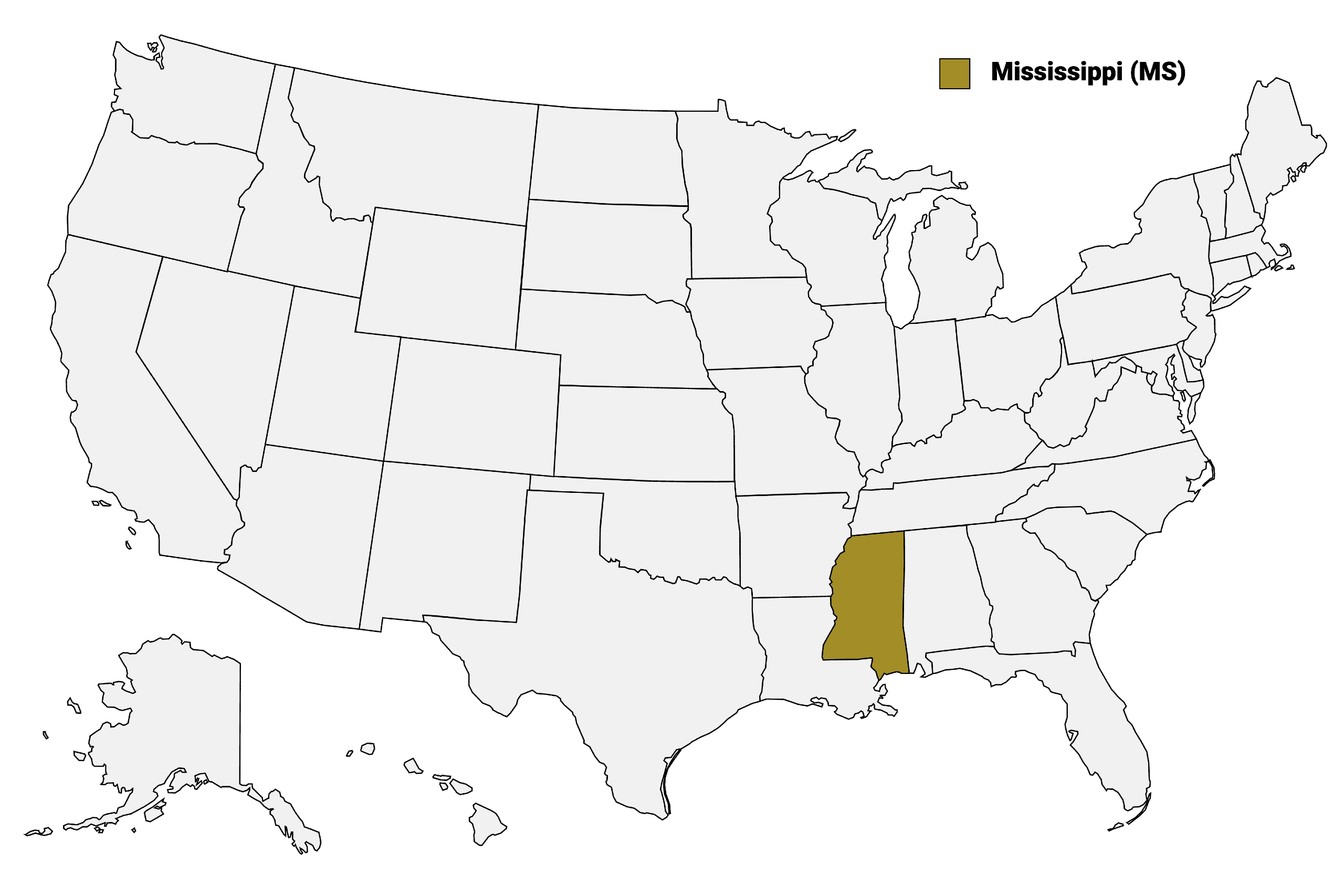 Mississippi Counties Map Mappr 4929