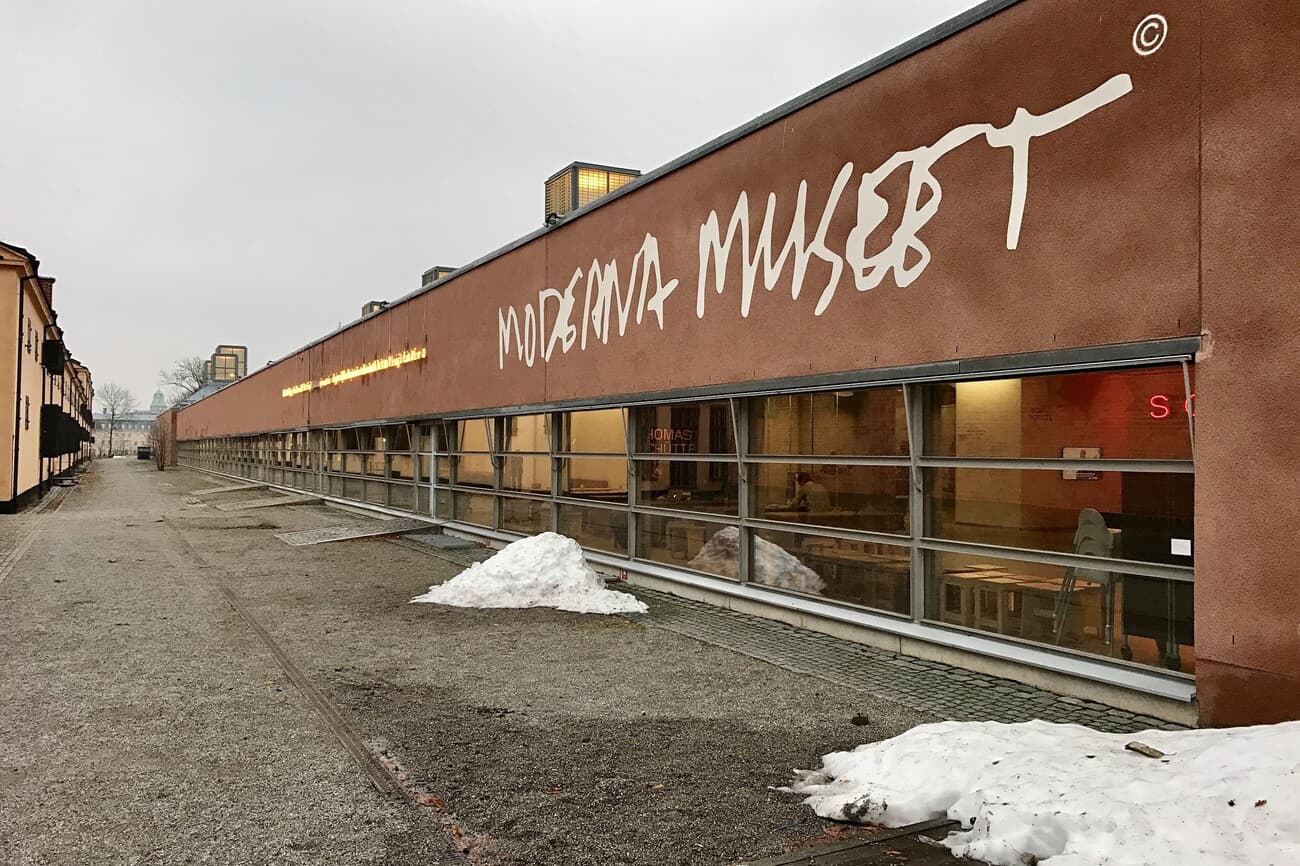 The Moderna Museet, one of the leading institutions of contemporary and modern art in Europe