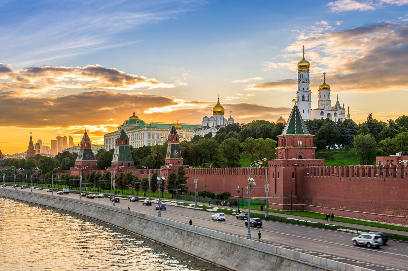 The historical fortress of the Kremlin