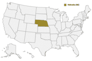 Nebraska Counties Map Mappr