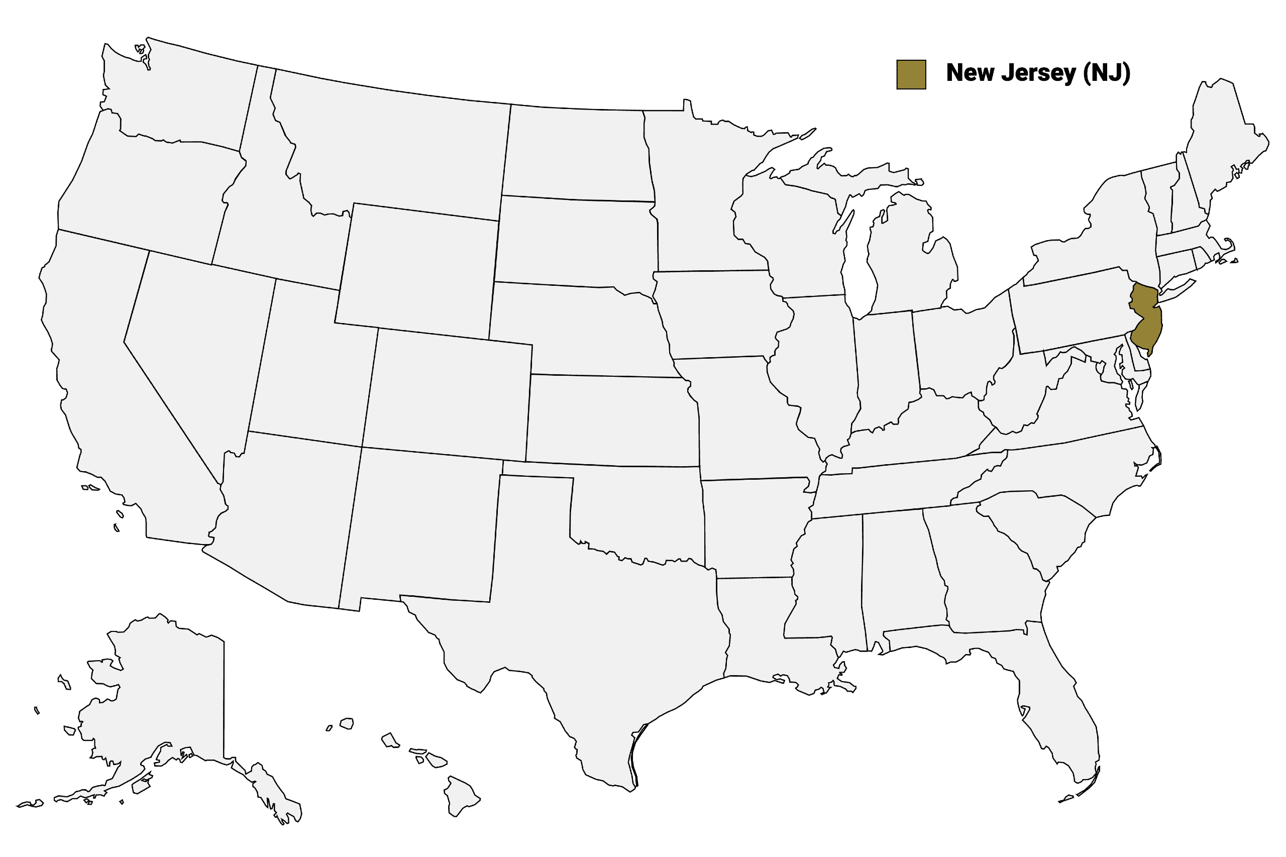 New Jersey Map