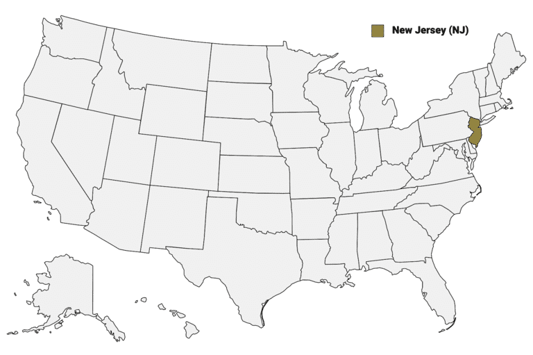Us Map Nj New Jersey Counties Map | Mappr