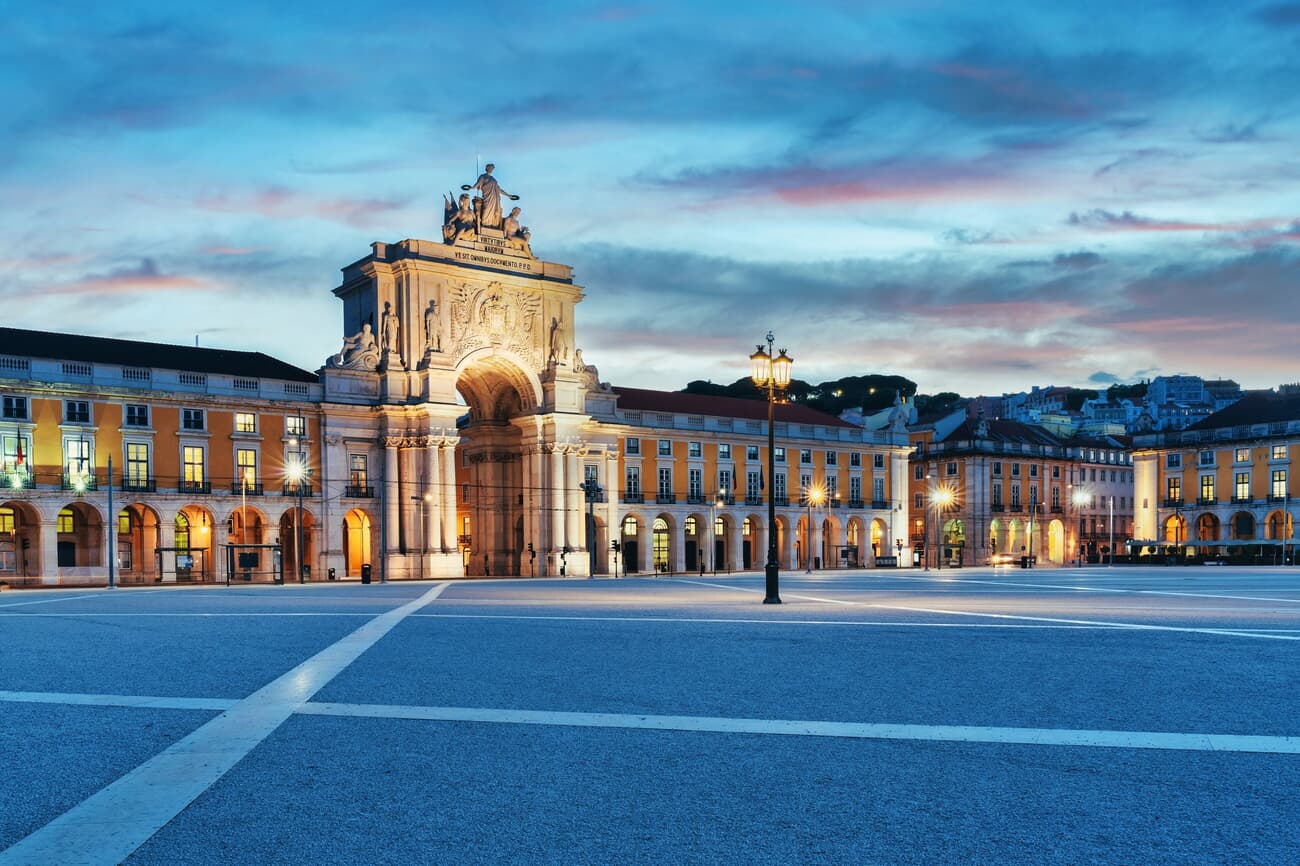 Praça do Comércio, known for its grandeur and architectural beauty