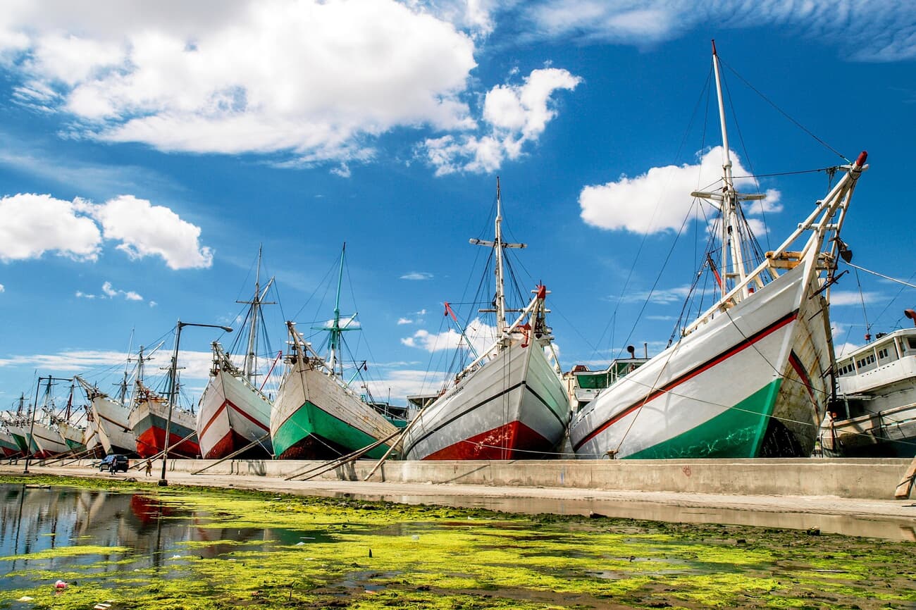 Sunda Kelapa Port, dating back to the 12th centur
