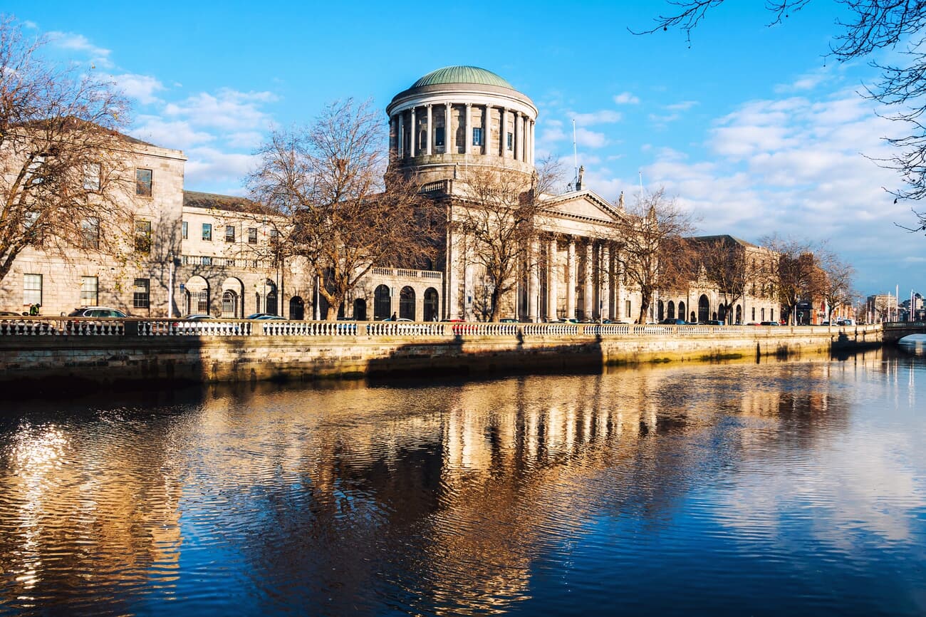 The Four Courts in Dublin