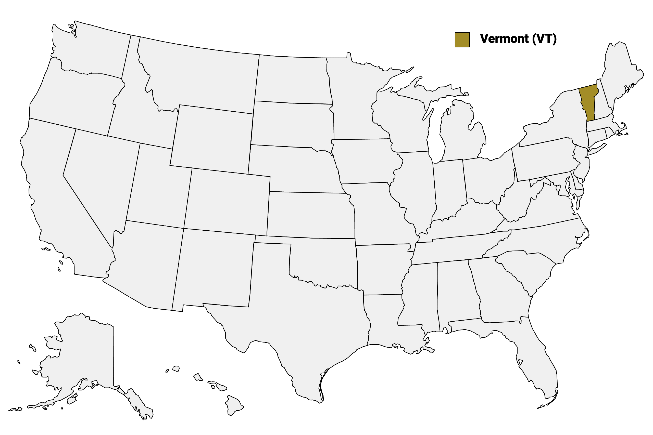 Vermont Counties Map Mappr   Vermont Location Usa Map 