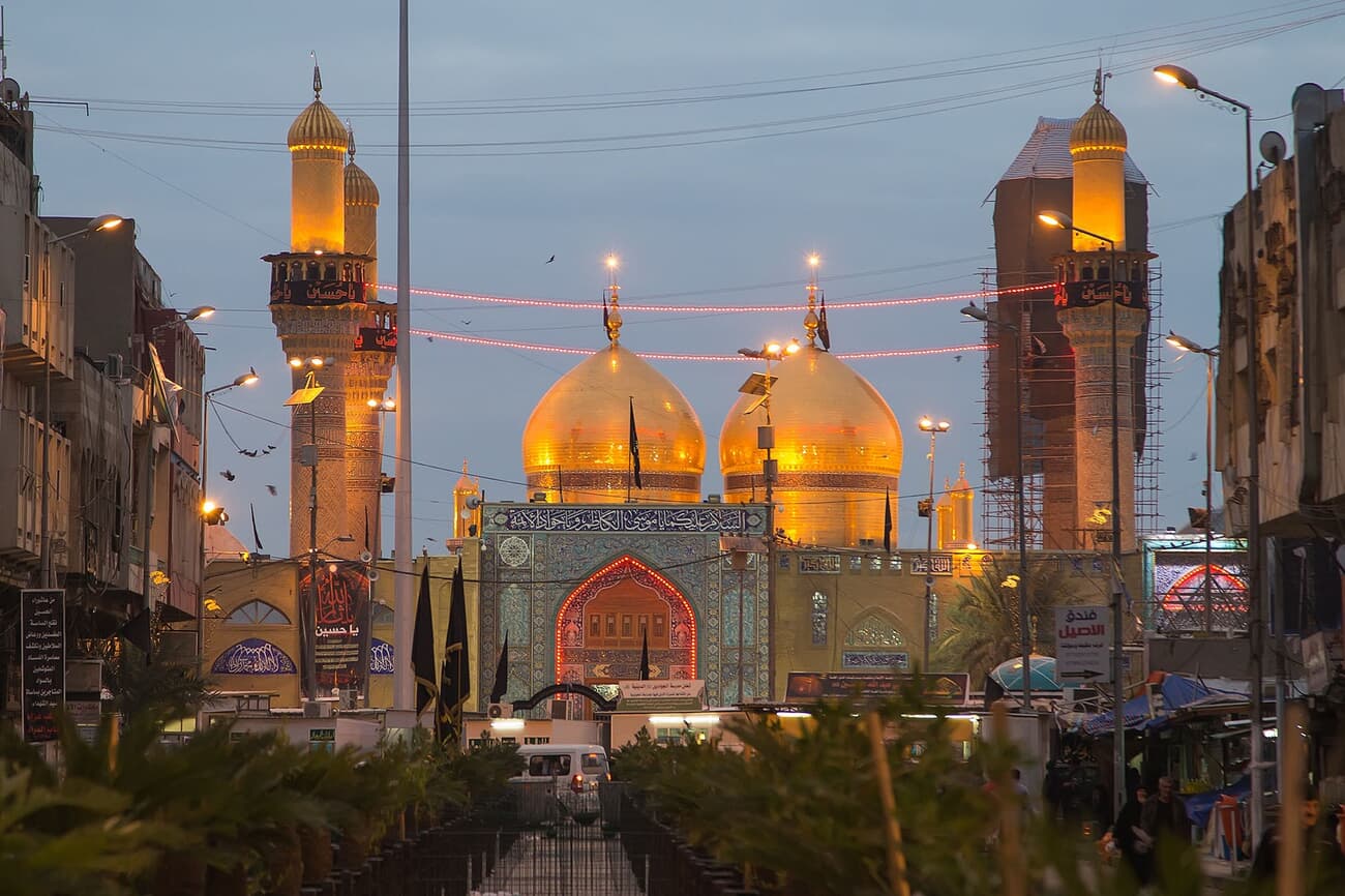 Al-Kadhimiya Mosque, a revered Shiite shrine