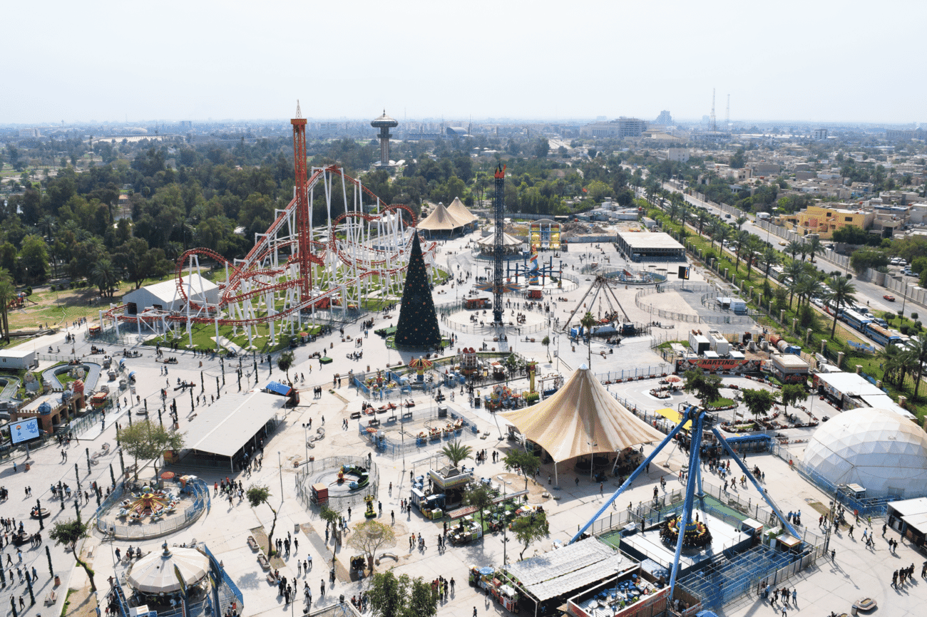 Al-Zawraa Park, home to green spaces and an array of recreational facilities