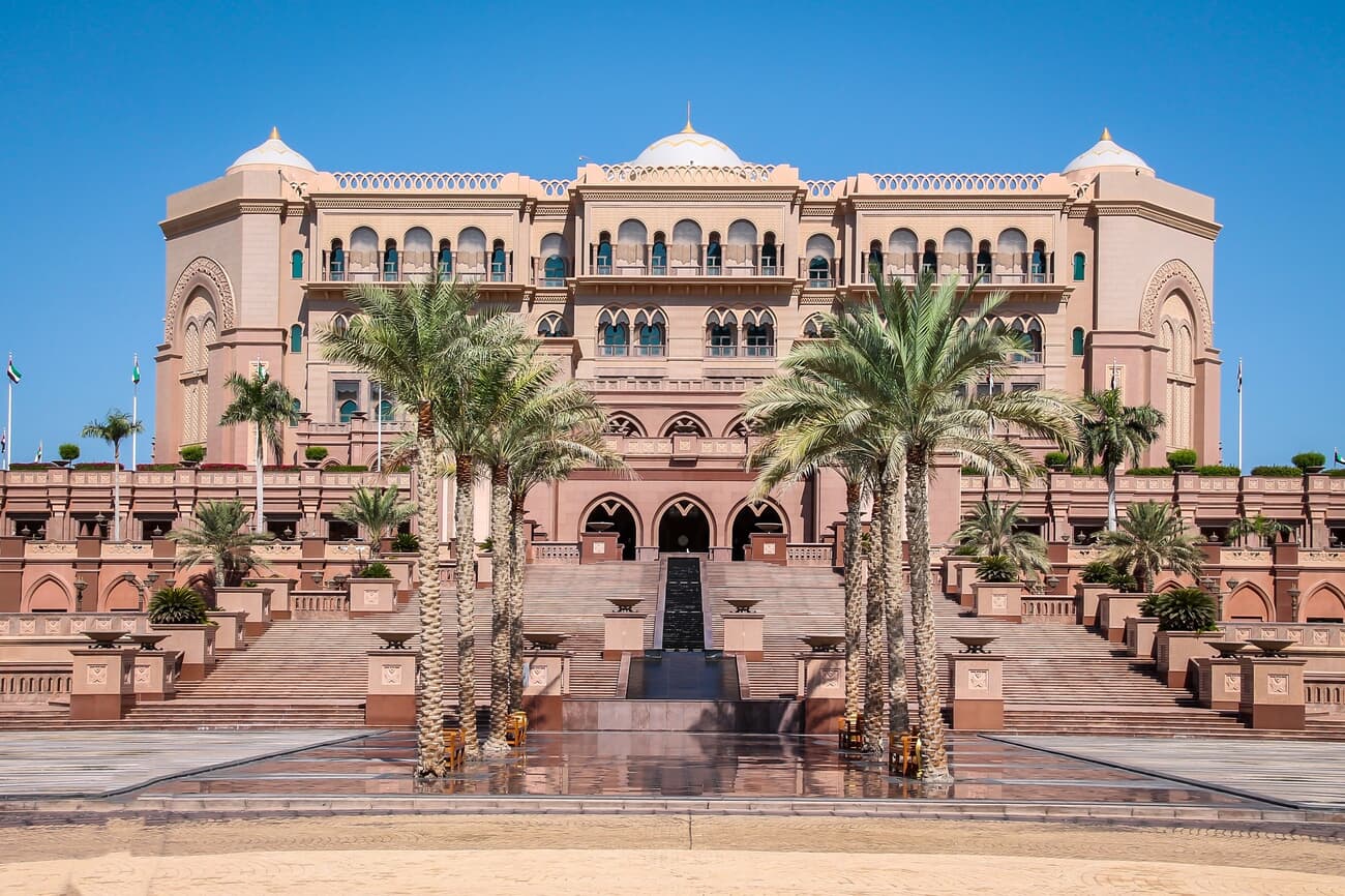 Emirates Palace, a taste of the region's renowned hospitality and luxury