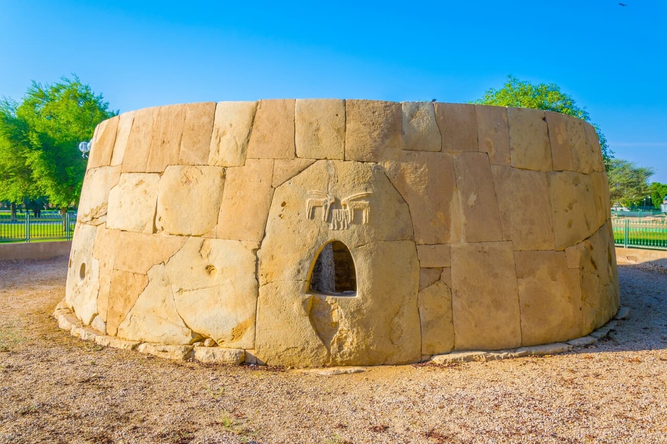 Great Hili Tomb at the Hili Archeological Site near Al Ain