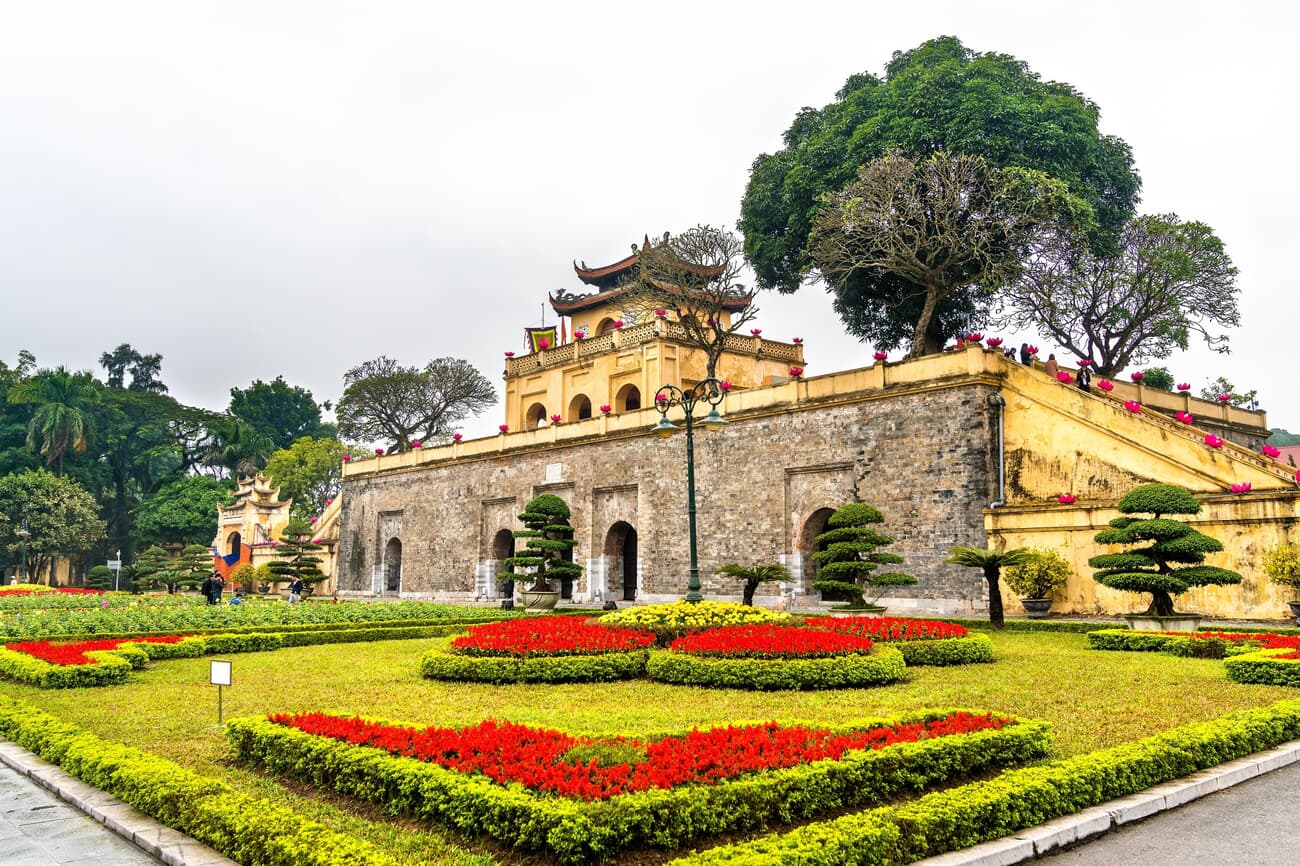 Doan mon the main gate of thang long imperial citadel
