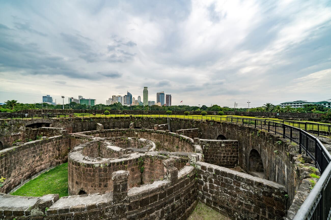 Part of the Walled City in Manila