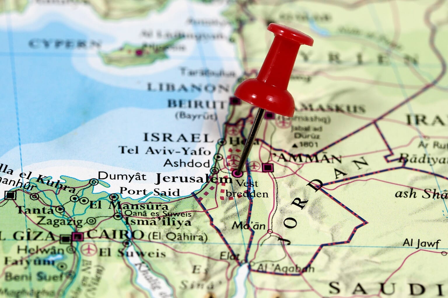 What is the Capital of Israel? | Mappr