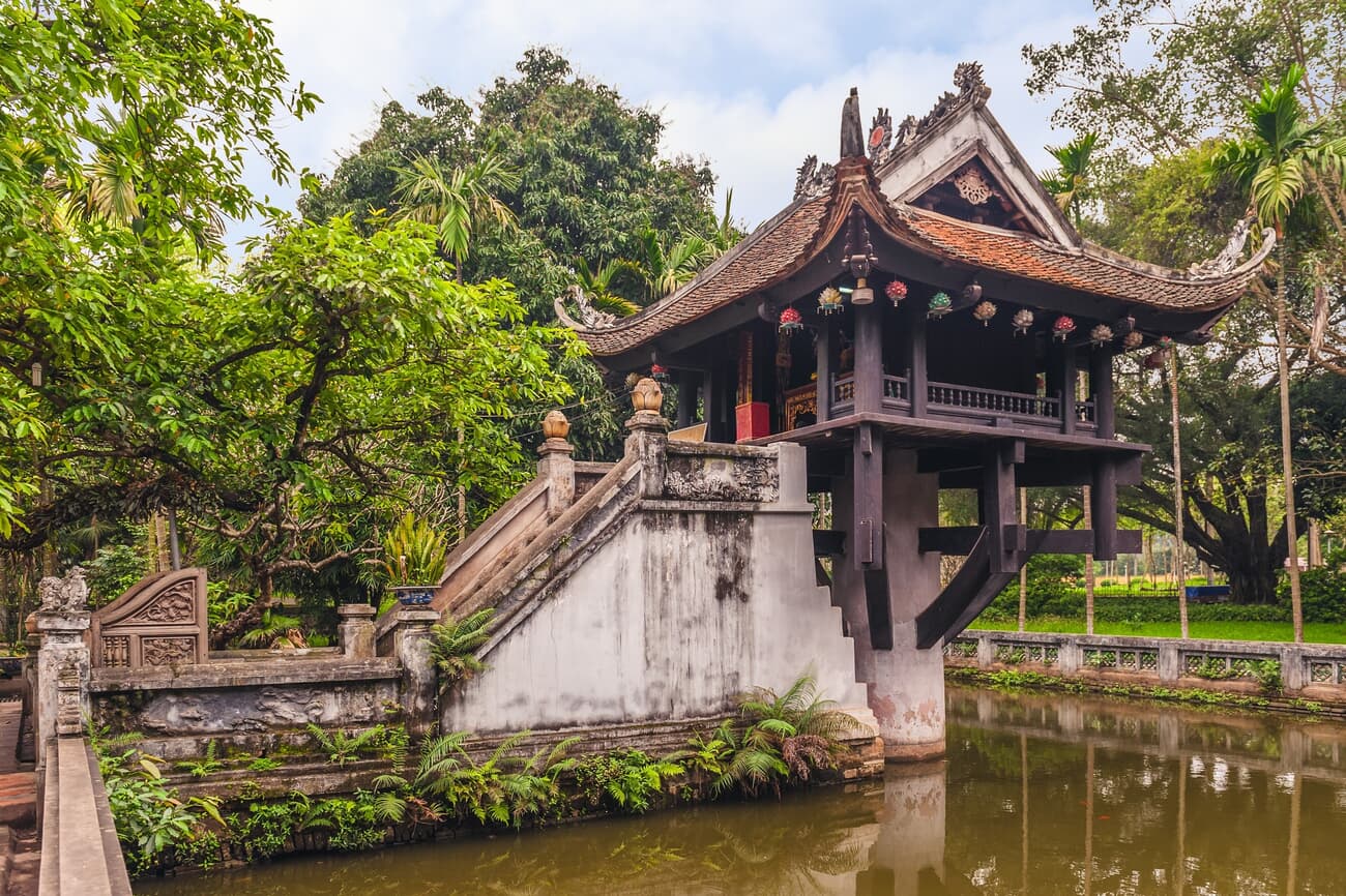 The One Pillar Pagoda,Hanoi