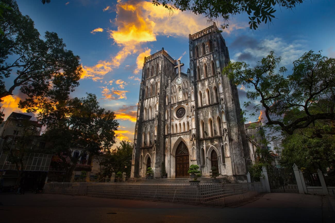 St. Joseph's Cathedral, constructed in the late 19th century