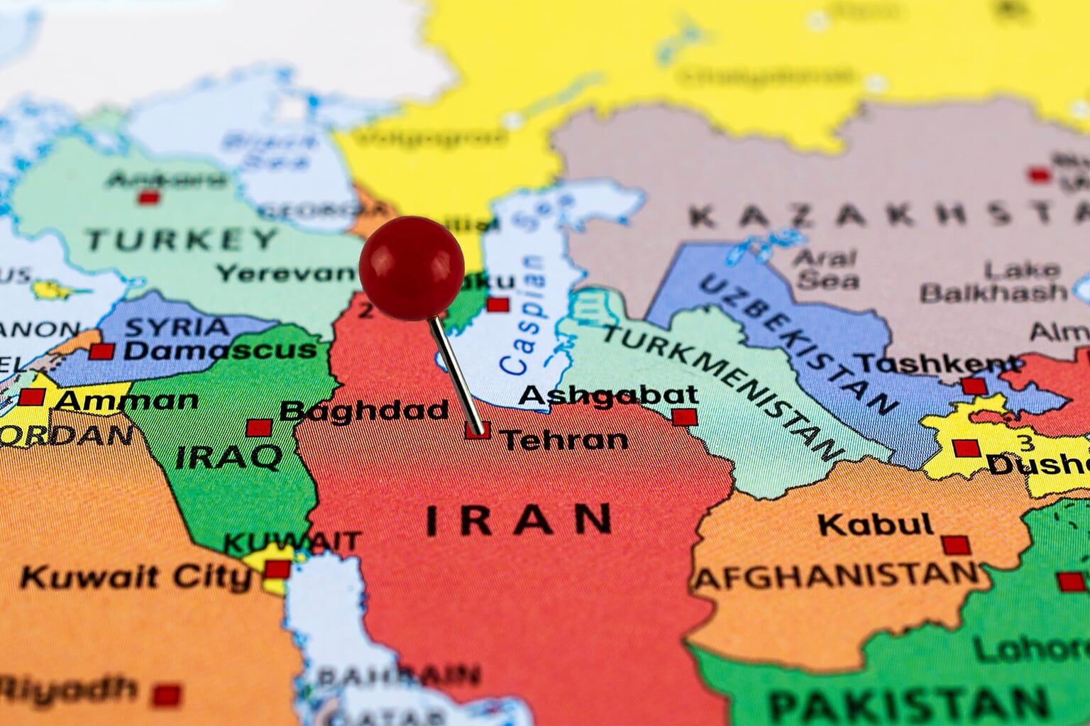 What is the Capital of Iran? | Mappr