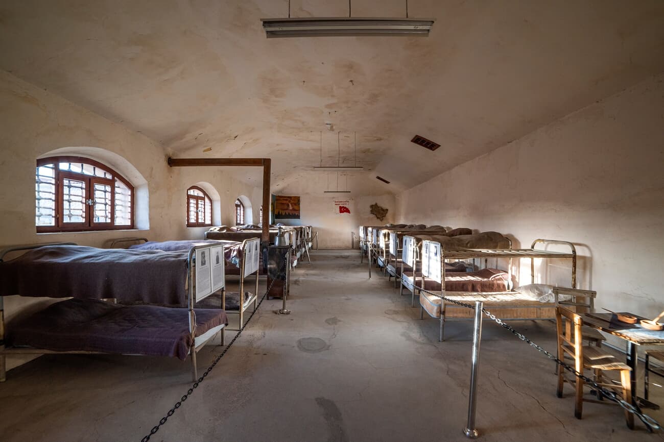 The Ulucanlar Prison Museum, built in 1925, shortly after the establishment of the Turkish Republic.