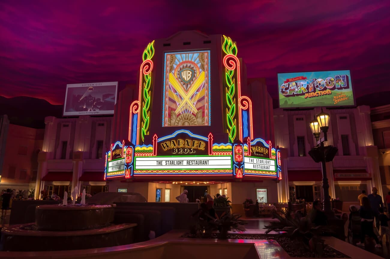 Warner Bros. World Abu Dhabi, one of the world's largest indoor theme parks