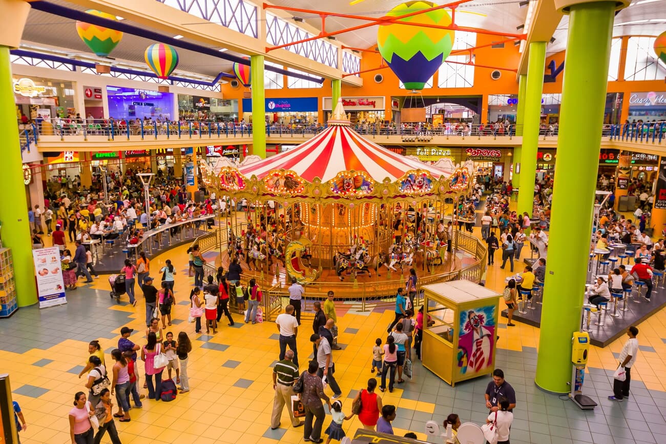 Albrook Mall, one of the largest shopping malls in Central America