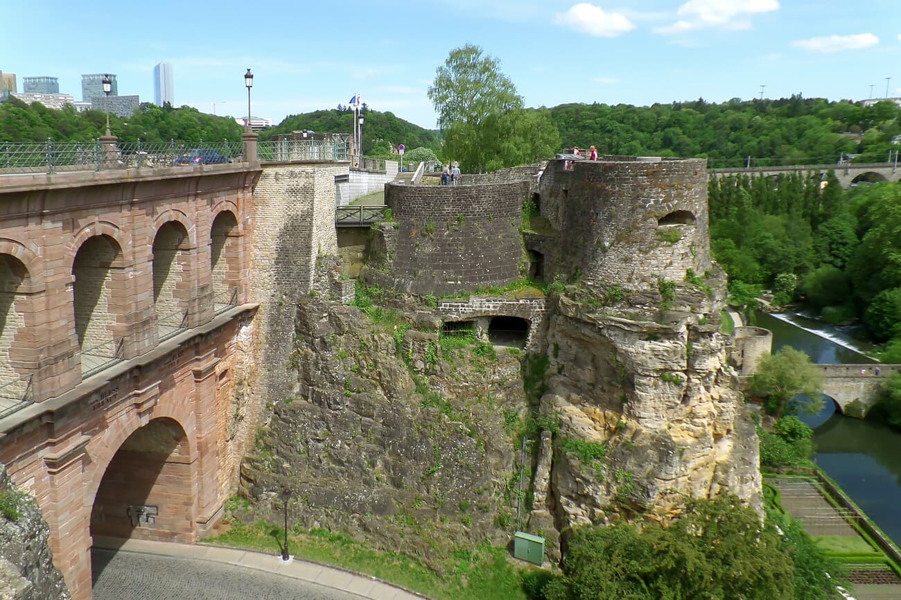 Bock Casemates, underground tunnels initially built in 1644