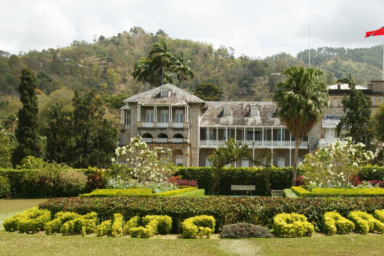 Botanical Gardens and President's House, established in 1818