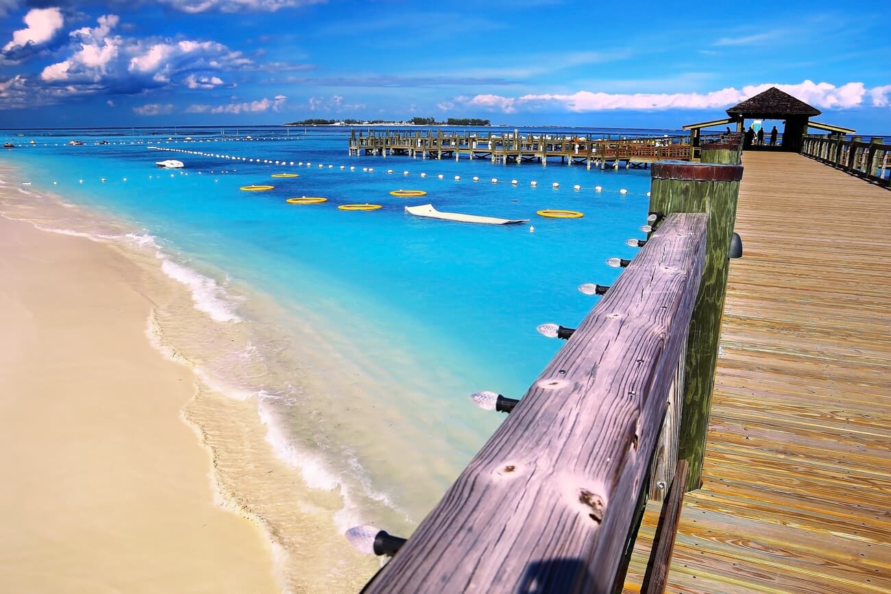 Cable Beach, known for its golden sands and turquoise waters