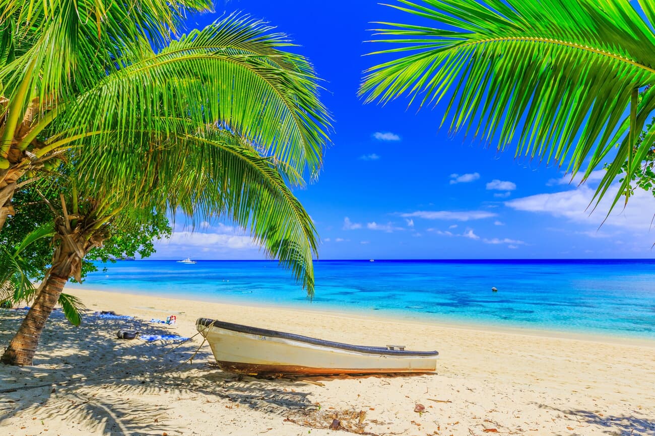 Dravuni Island, a popular excursion point accessible by boat