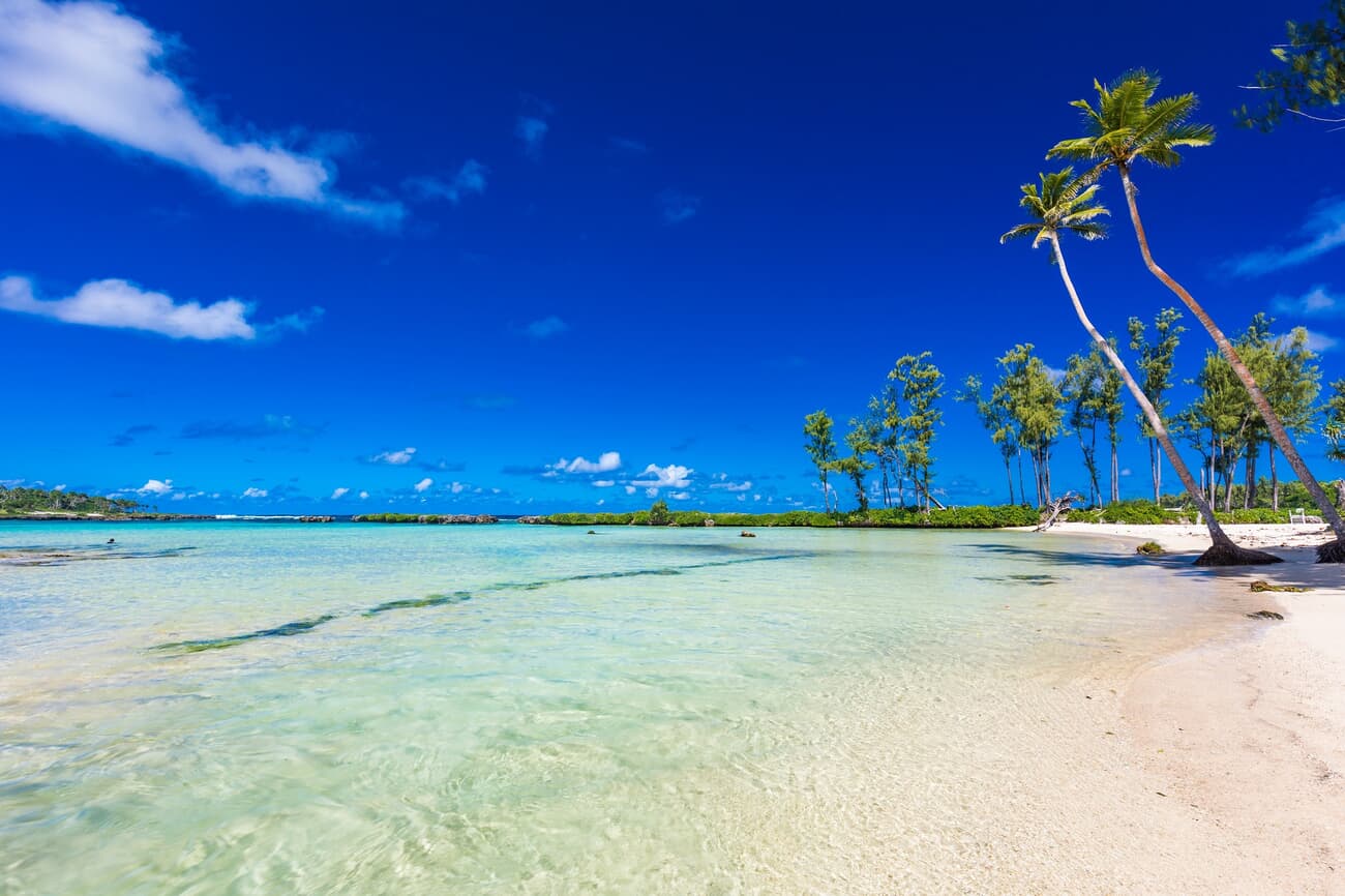 Eton beach on efate island vanuatu near port vila