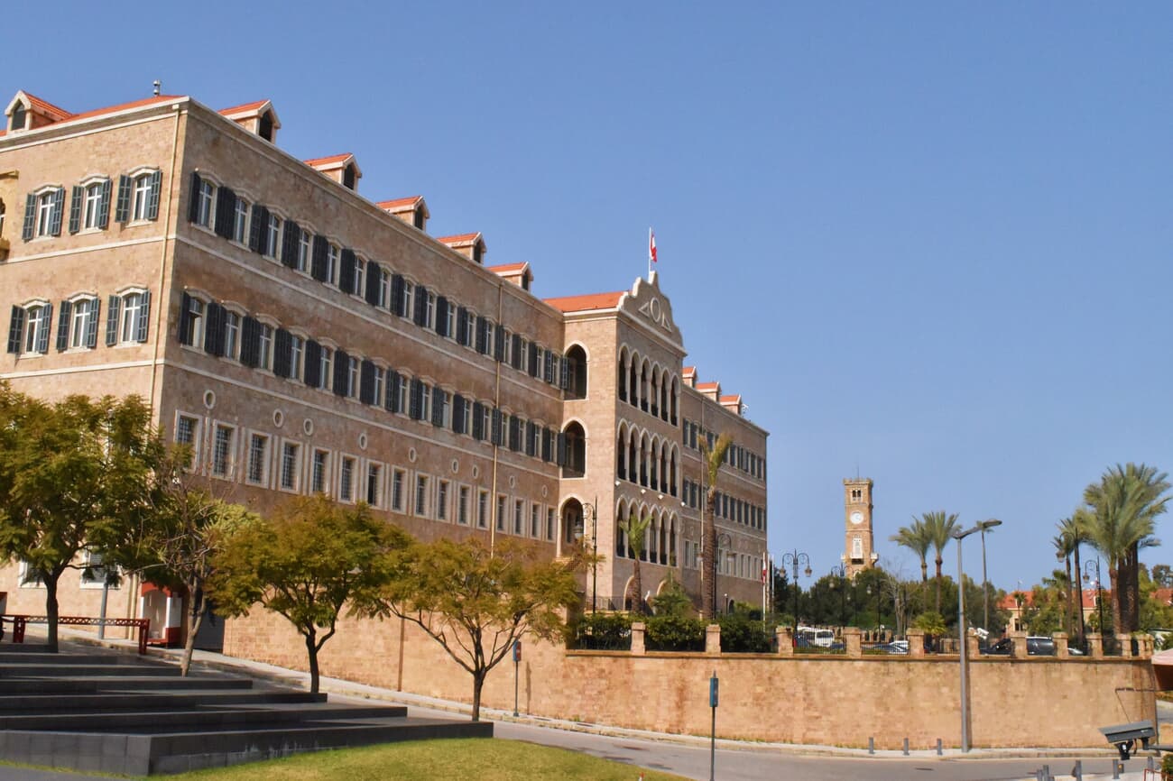 Grand Serail, built during the Ottoman era