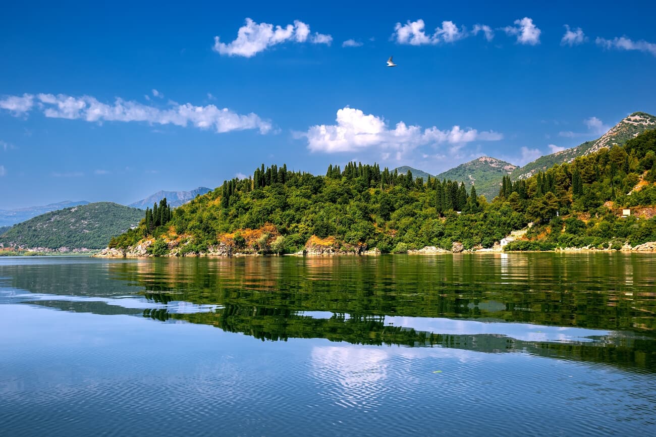 Lake Skadar, the largest lake in the Balkan Peninsula