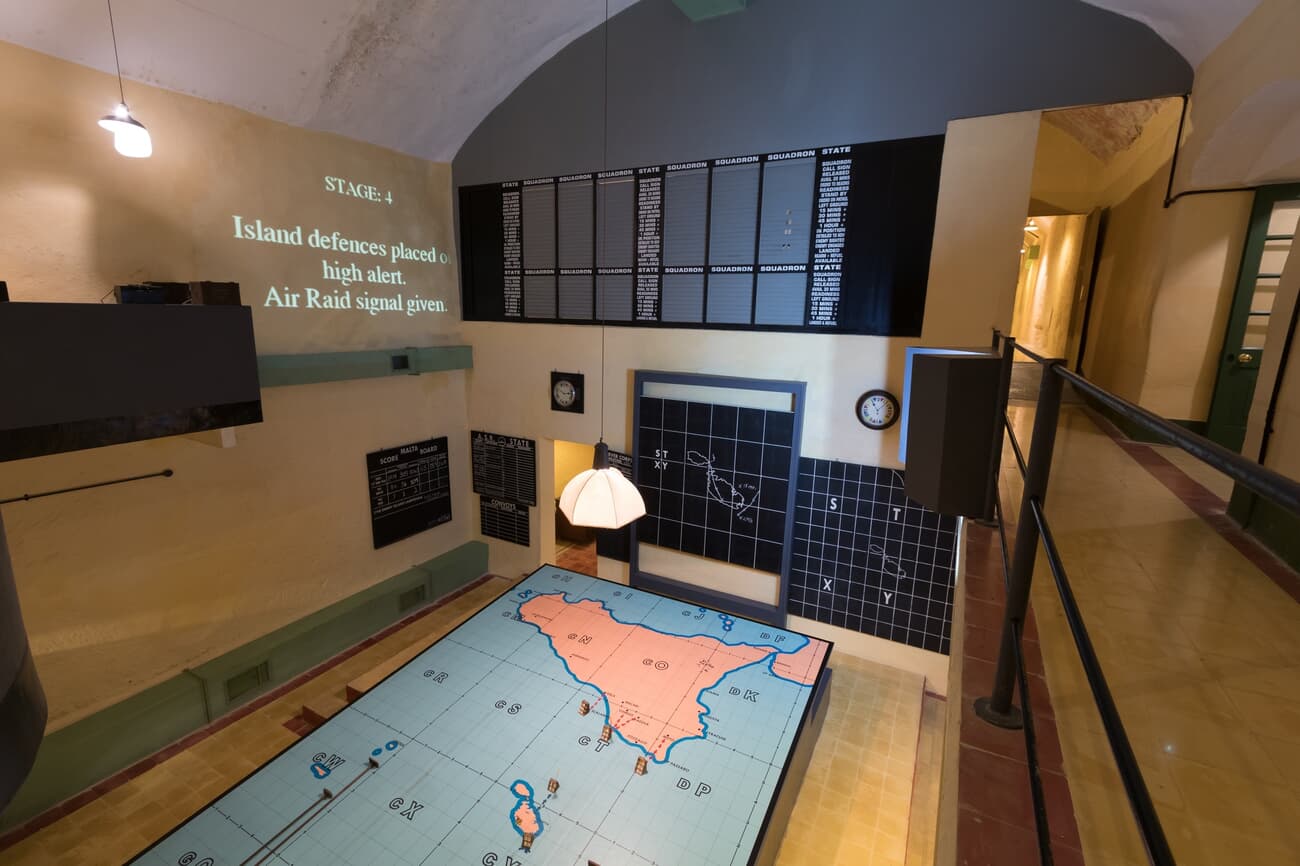 Lascaris War Rooms, originally an underground complex during World War II