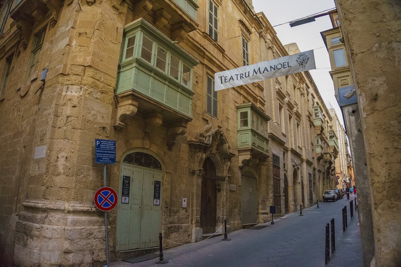 Manoel Theatre, built in the early 18th century, is one of the oldest working theaters in Europe