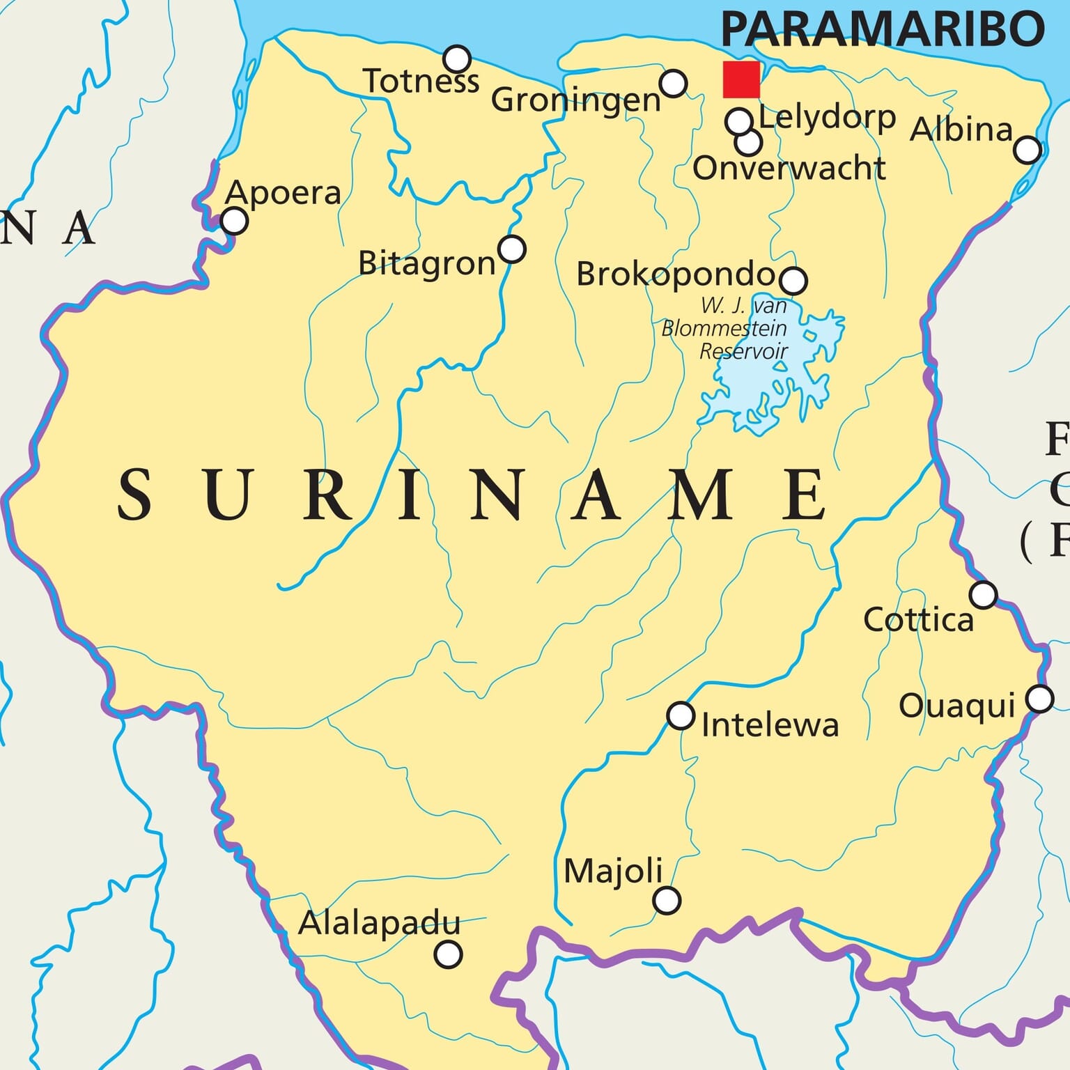 What Is The Capital Of Suriname Mappr what-is-the-capital-of-suriname-mappr