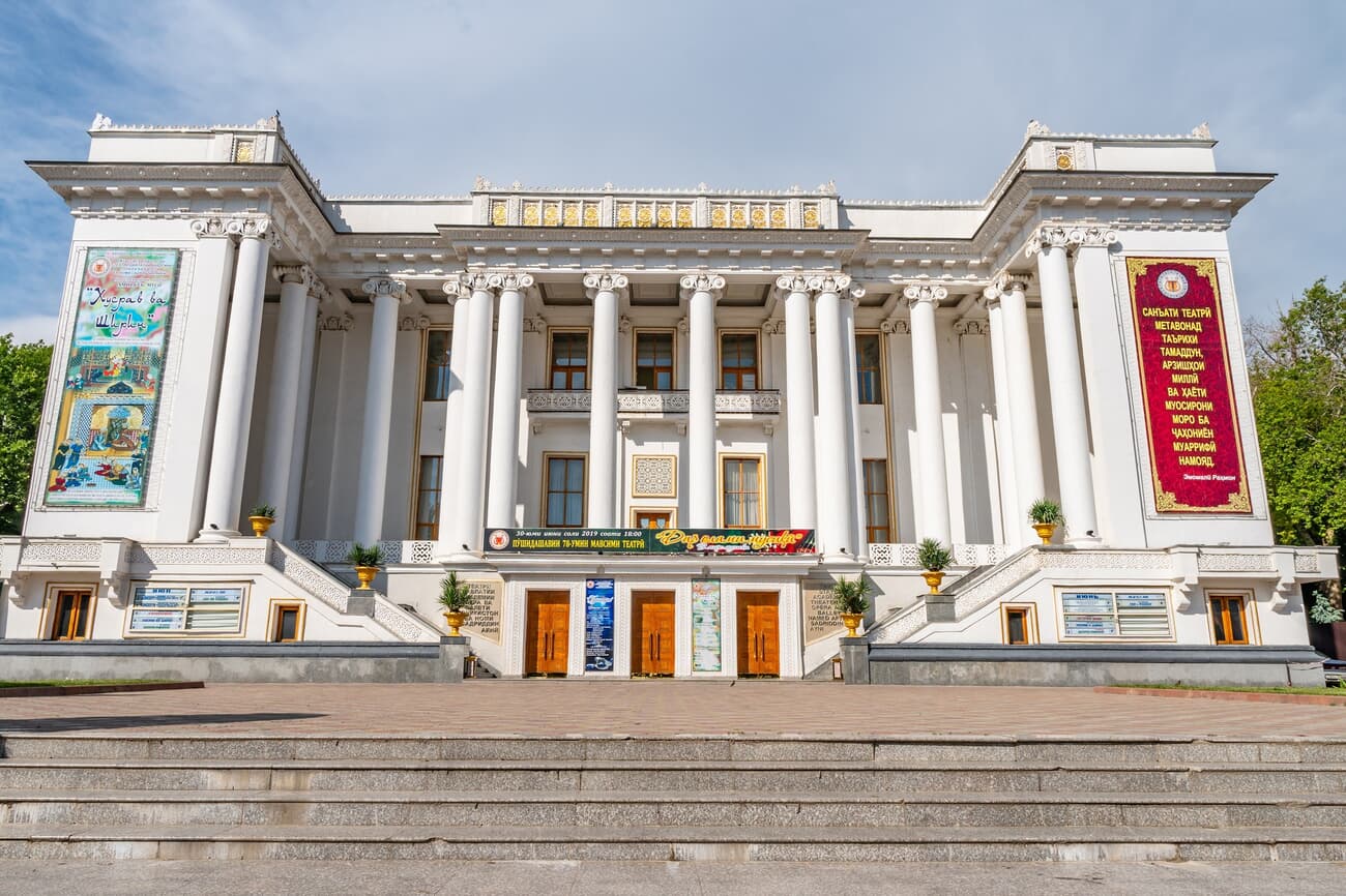 Dushanbe Opera and Ballet Theater, established in the Soviet era