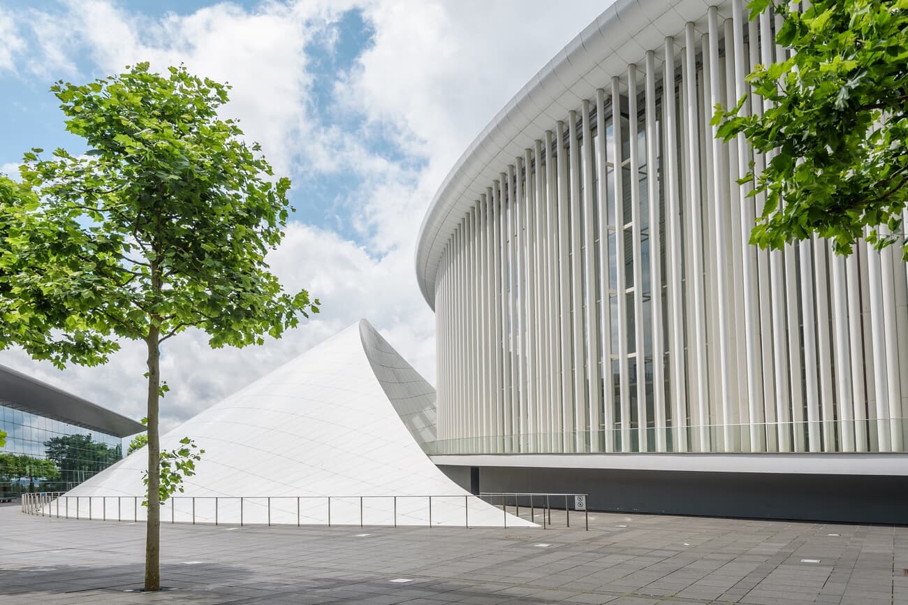 Philharmonie Luxembourg, inaugurated in 2005, is known for its remarkable acou