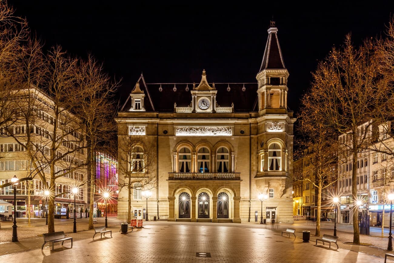 Place d'Armes, known as the "sitting room" of Luxembourg