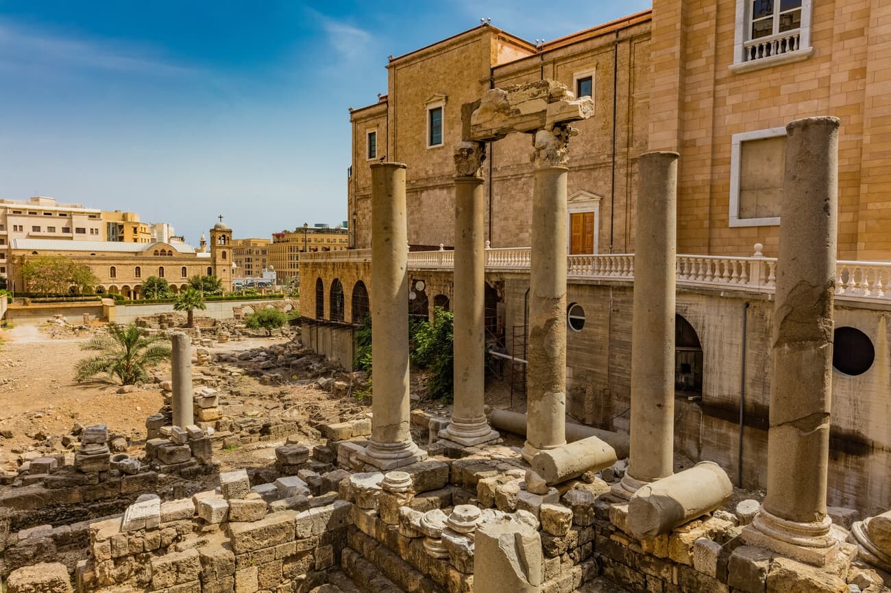 Roman Cardo Maximus, a testament to Beirut's Roman heritage
