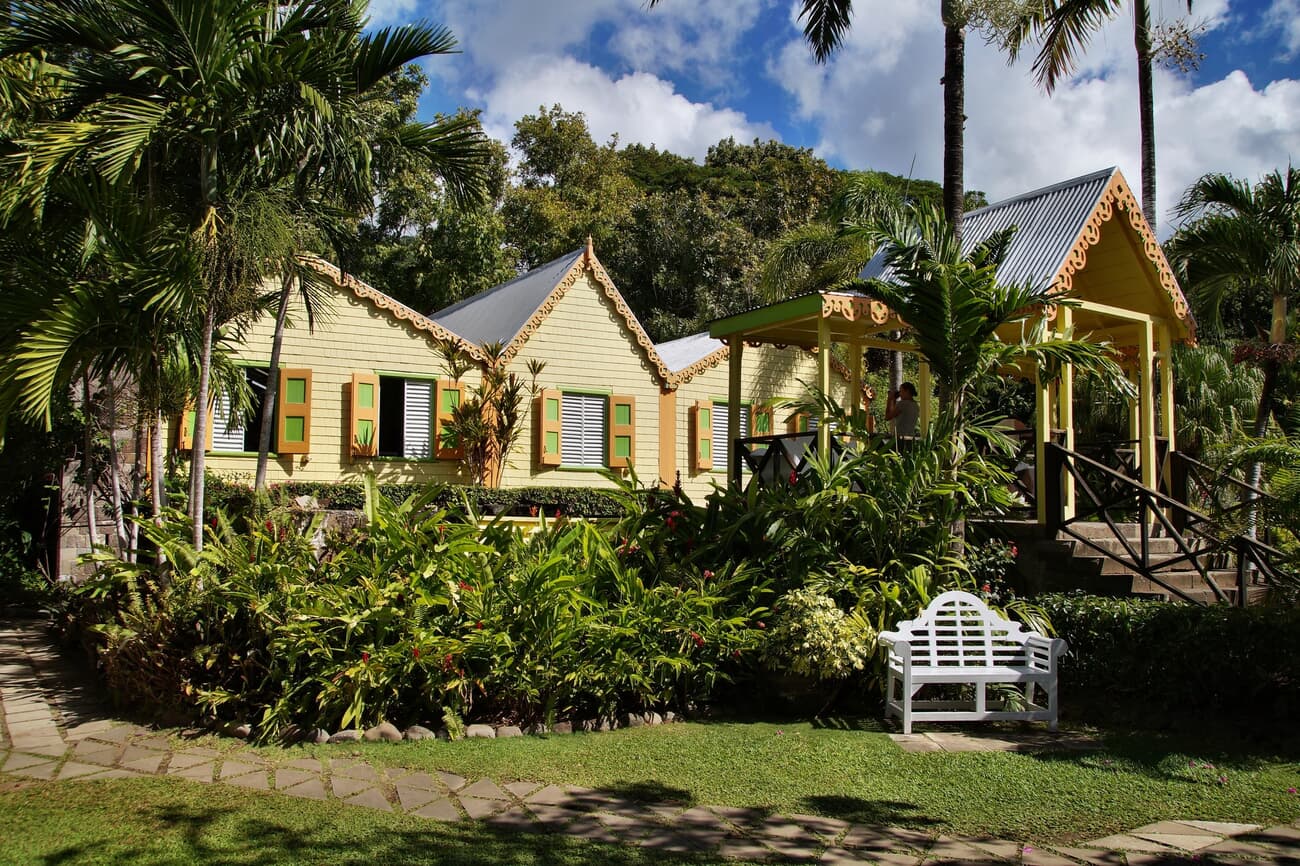 Romney Manor, once a sugar plantation, this 17th-century estate is now home to the Caribelle Batik factory